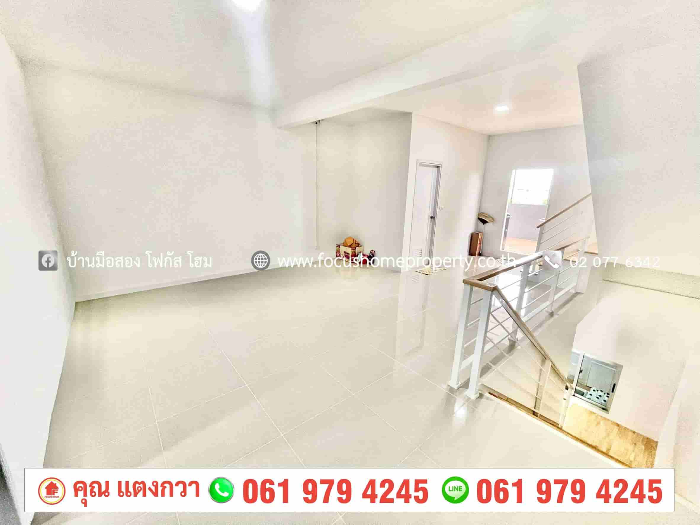 ขาย ตึกแถว 3 ชั้น โครงการ บ้านพฤกษา ราชพฤกษ์ 345